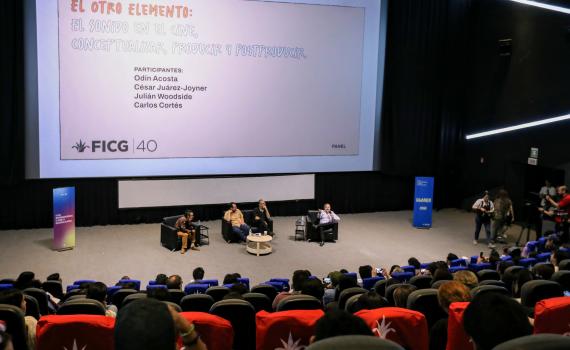 Especialistas hablan de la importancia de verbalizar el sonido, en el FICG 40