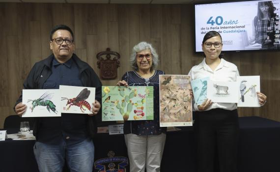 Acercan labor de especies polinizadoras por medio de la ilustración científica