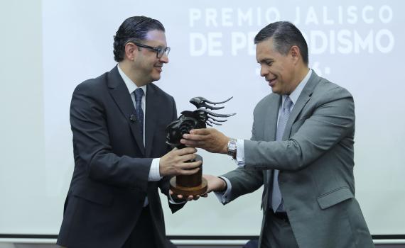 Recibe UP campus Guadalajara estafeta del Premio Jalisco de Periodismo 2026