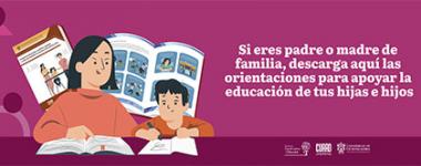 Cartel de las Orientaciones para madres, padres y jefes de familia en torno a los nuevos libros de texto gratuitos