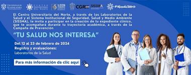 Cartel de la Campaña preventiva: Tu salud nos interesa