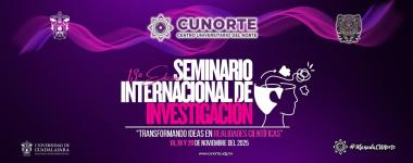 Cartel del 13a. edición del Seminario Internacional de Investigación