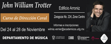 Cartel del Curso de Dirección Coral