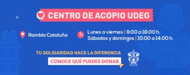 Venezuela nos necesita. Centro de acopio UdeG