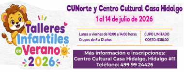 Cartel de los Talleres Infantiles de Verano 2026